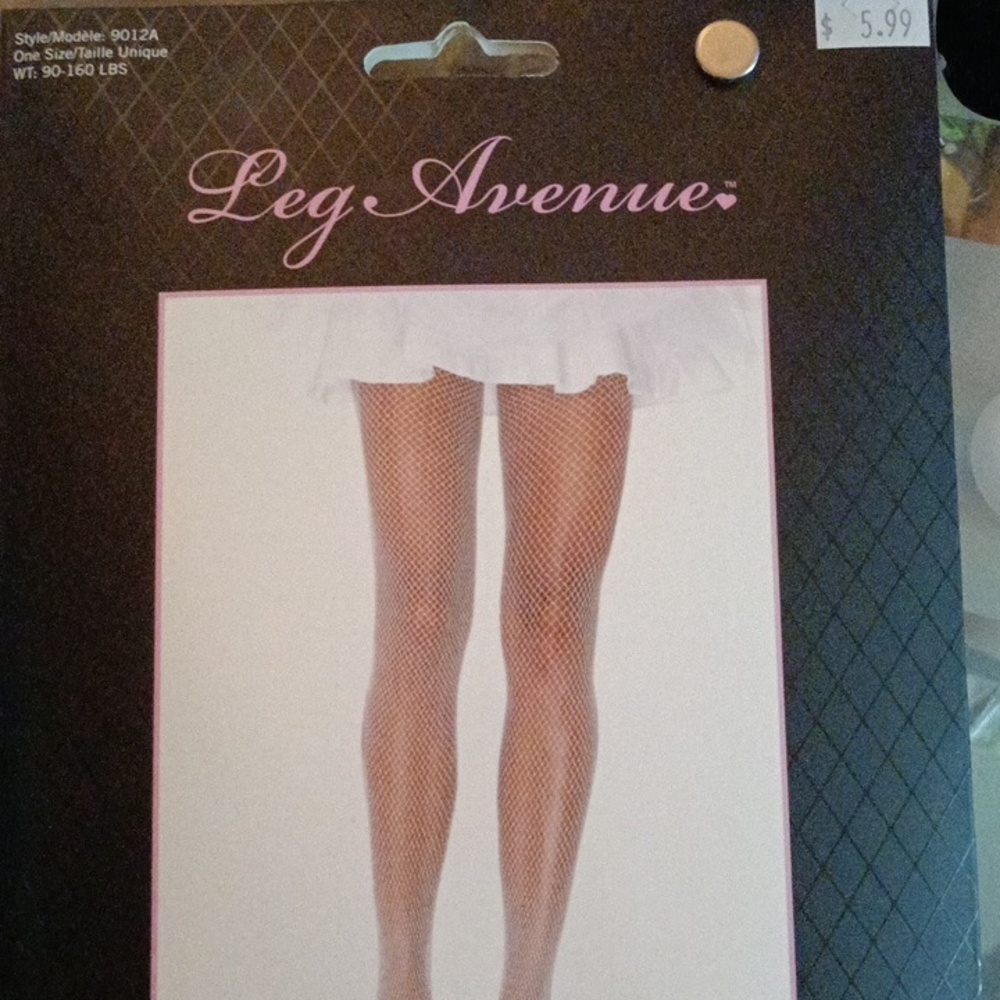 Legs ave spandex glitter fishnet tights